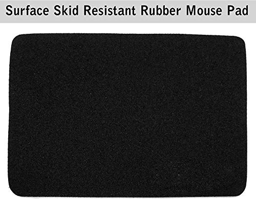 (10 Pack) 2MM Thickness Speed Rubber Mouse Pad Black 1030 Skid Resistant -Black - Thumbnail 6