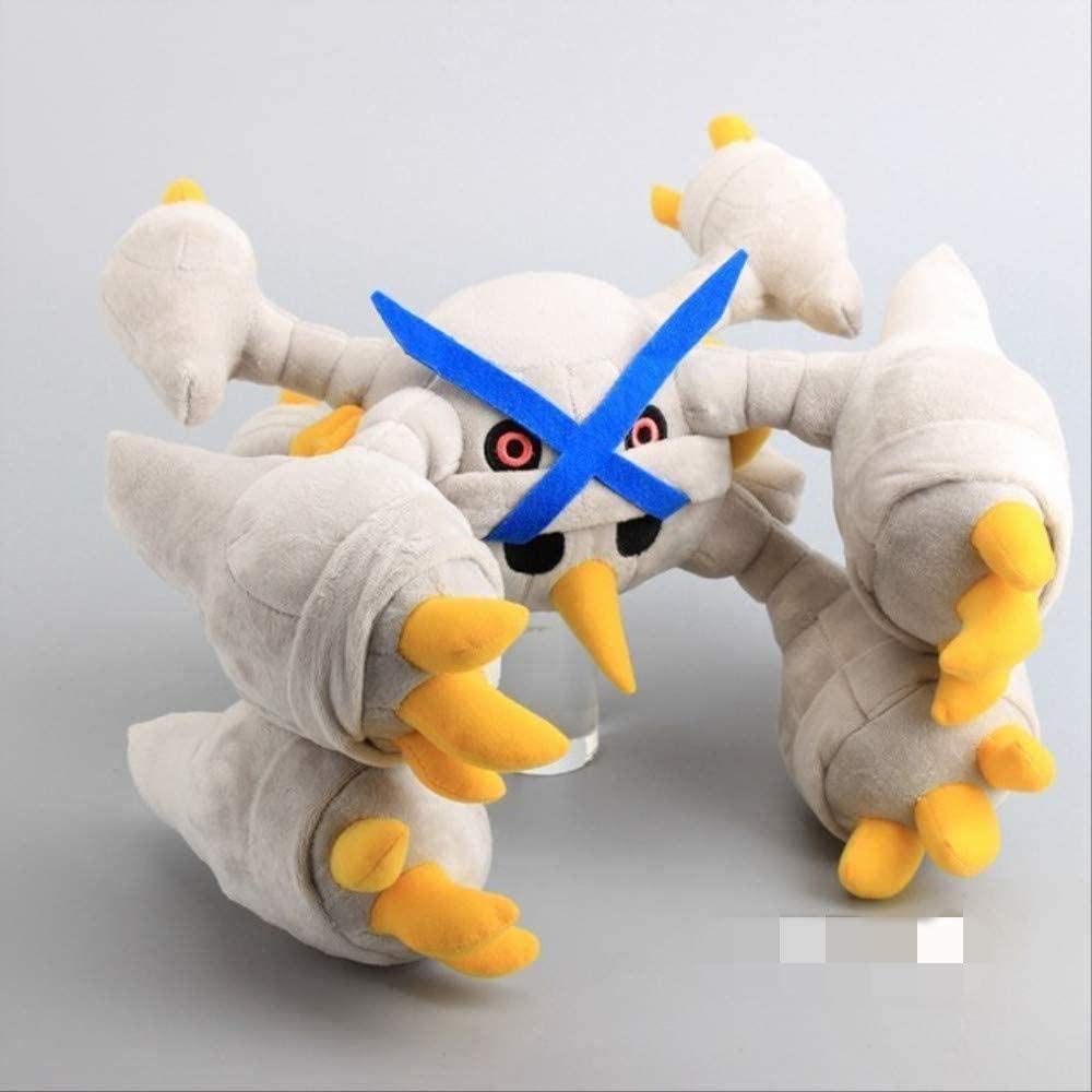 N/D Mega Series Guzzlord Buzzwole Tyranitar Plush Toy Metagross Machamp Mega Banette Deluxe 33cm Met