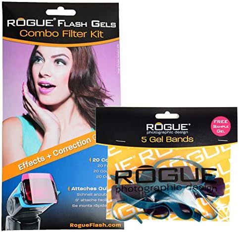 Rogue Flash Gels Combo Filter Kit + 5-Pack Rogue Gel Bands