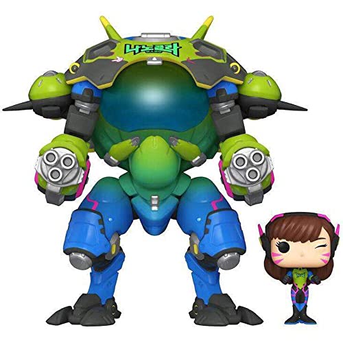 POP Figure Overwatch Nano Cola D.Va with Mech 15cm Exclusive