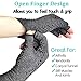 FD-SPORT Compression Arthritis Gloves Fingerless Compression Gloves for Arthritis