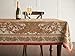 Maison d' Hermine Table Cloth Rectangle Table 100% Cotton 60 x 108 Inches Tablecloth Reusable Decorative Everyday Use for Dining Room, Farmhouse, Home, Party, Festive & Wedding - Kashmir Paisley