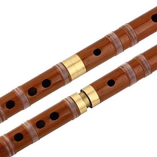 Traditional Handmade Chinese Musical Instrument Vintage Bamboo Flute