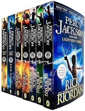 Percy Jackson & the Olympians 5 Children Book Collection Box Set