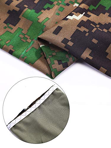 image for Mudder 8 Pairs Unisex UV Protection Arm Cooling Sleeves Ice Silk Arm C