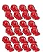 BD&A MLB Mini Batting Helmet Ice Cream Sundae/Snack Bowls, Nationals - 24 Pack