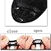 Clip In Bangs 100% Remy Human Hair Extensions One Piece front Neat Fringe Hand Tied Straight Bangs Clip On Hairpiece With Temples For Women #4 Medium Brown 25g