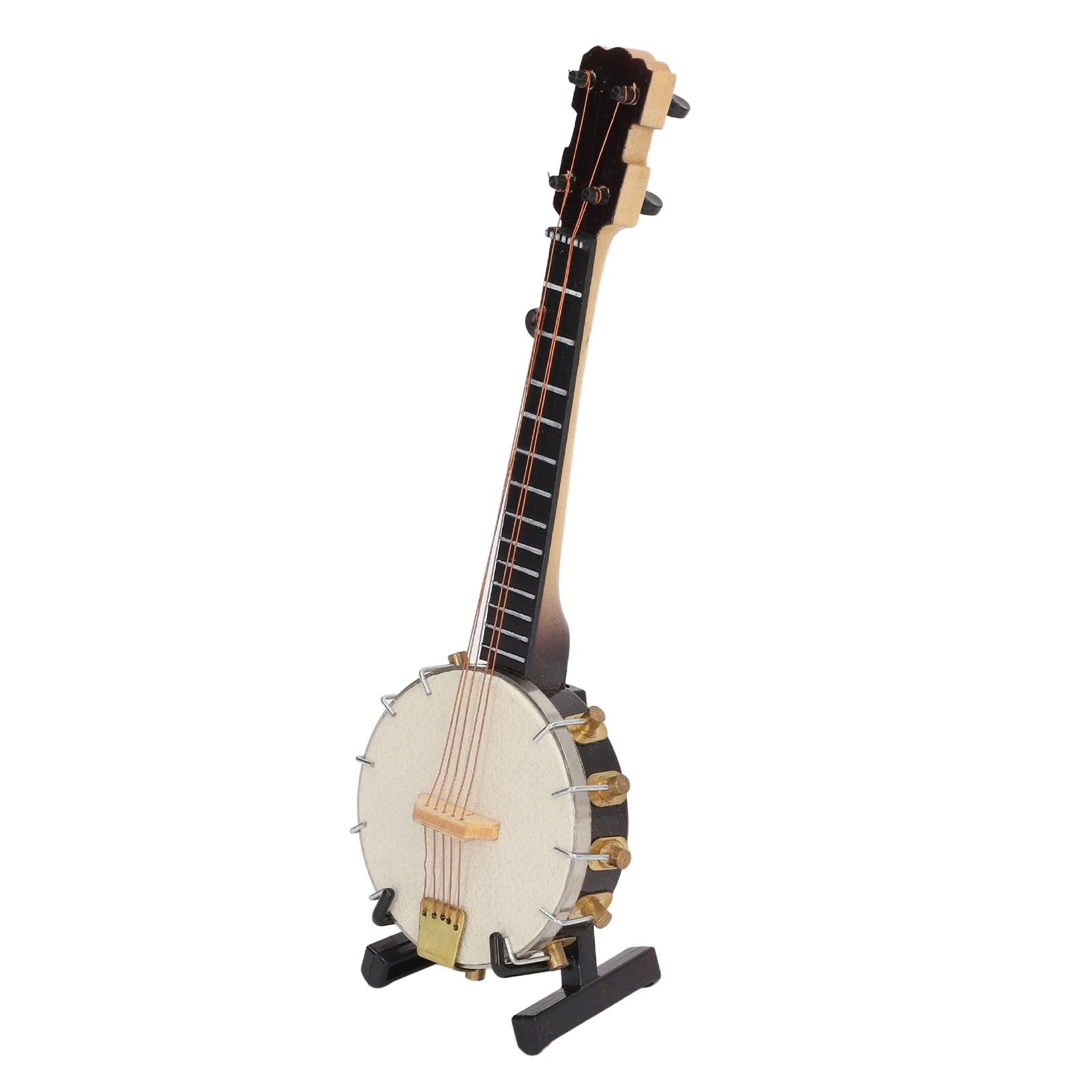 Kids Multipurpose Banjo, Lifelike Appearance Miniature Banjo Model for Gifts