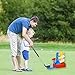 WishaLife Golf Toys Set, Kids Outdoor Toys, Kids Golf Clubs, Golf Ball Game, Early Educational, Outdoor Outside Exercise Toys for 3, 4, 5, 6, 7 Year Olds Kids, Toddlers, Boys, Girls
