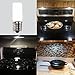 Kohree E17 LED Bulb Microwave Oven Light, Stove Bulb Light 4W Daylight White Non-dimmable 6000K 52X2835SMD AC110-130V (Pack of 2)