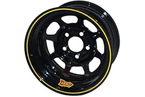 Aero Wheels 51-105040RF 51 Series Roll-Formed Race Wheel Size: 15 x 10 Bolt Patt