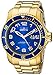 Invicta Men's 15347 Pro Diver Blue and Yellow Gold-Tone Stainless Steel Watch