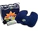 Coccyx Seat Cushion Butt Pillow - sciatica pain relief, lower back support for office chair pad, bbl pillow after surgery, with tote bag and 3 Color Covers (Blue, Gray, Black), cordus para la espalda