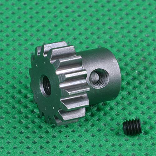 1 STÜCK 1/10 Remo LKW Motor Getriebe 0,8 Mt Modul 17 T / 15 T / 19 T Metallgetriebe 3,17mm 5mm Loch Ritzel for Slash727… – Bild 4