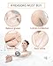 4 Packs Bath Loofahs-Eco-friendly Carbonized Bamboo Bath Shower Sponge Mesh Pouf Loofahs Shower Ball Loofahs Bath Sponge-Exfoliate,Cleanse,Soothe Skin (60g/pcs)