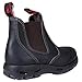 Redback Men's Safety Bobcat USBOK DARK BROWN Elastic Sided Steel Toe Leather Work Boot