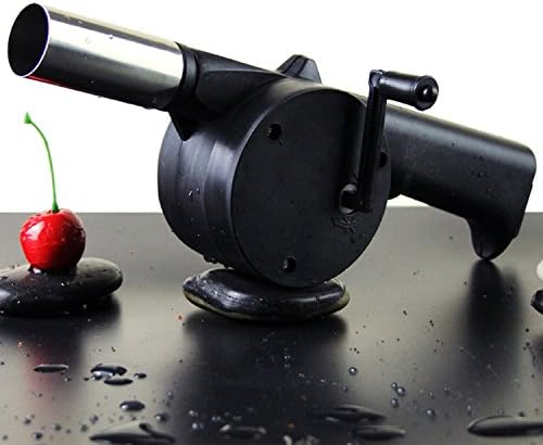 Cooking BBQ Fan Air Blower For Barbecue Fire Bellows Hand Crank Tool Picnic Camping BBQ