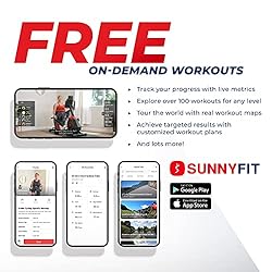 Sunny Health & Fitness Elite Interactive Series