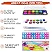 Face Painting Kits for Kids | 36 Stencils, 12 Large Water Based Body Paints, 3 Brushes | Water Activated Kids Face Paint Non-Toxic Hypoallergenic
