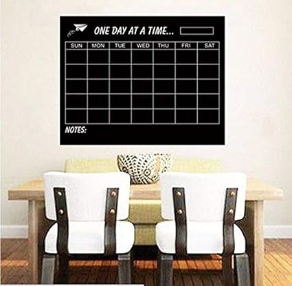 Xzfddn Vinile Fai Da Te Settimanale Lavagna Calendario