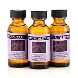 Bakto Flavors Natural Violet Flavor (1 FL OZ) Pack of 3