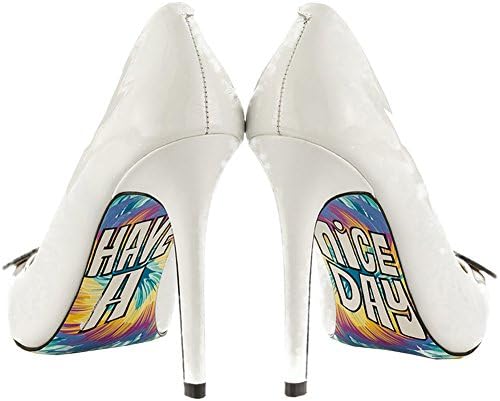 Women's TaylorSays Be Happy 5.5" Heel White 9