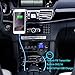 8 In 1 T10 Wireless In-Car Bluetooth FM Transmitter for Car With 1.44 Inch Display USB Charger MP3 Player Transmits TF Card Aux In iPhone Samsung Pixel's Music Call Google Navigation To Car Speaker