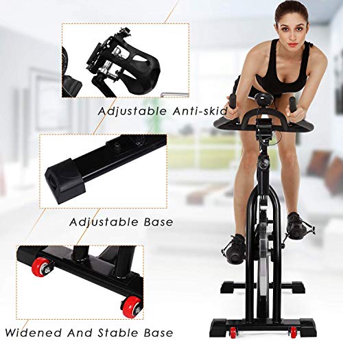 ANCHEER Indoor Cycling Exercise Bike, 40 lbs Flywheel Indoor Cycling
