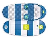 ZUP DoMore Board - Nautical Pattern All-in-One Wakeboard, Wakesurf Board, Kneeboard and Water Skis!