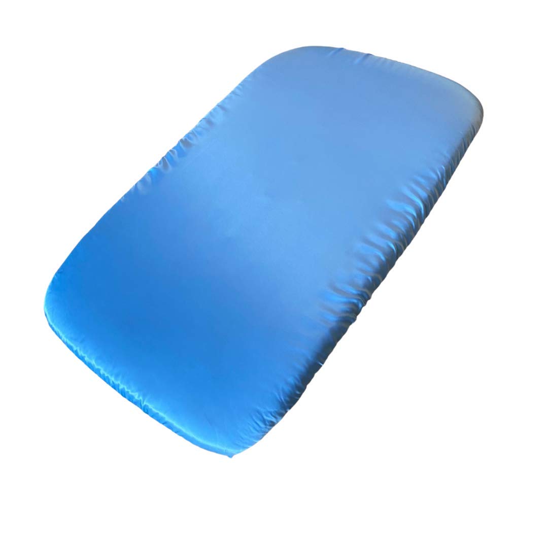 MANE by TIM & TAM SATIN CRIB Fitted Sheet (Blue)