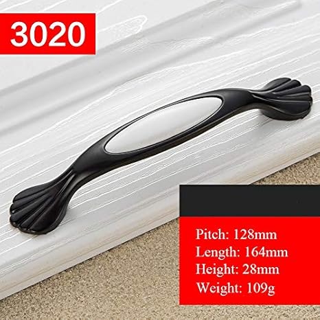 Amazon Com Felixstore Black White Door Handles Country Style