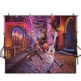 7x5 Kids Birthday Backdrops for Photography Vinyl Photo Background Coco for Birthday Party Customized Baby Halloween Photo Shoot