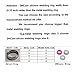Silicone Wedding Ring, DHCare Wedding Band 9mm Wide (2mm Thick)-3 Ring Pack for Women Flexible Comfort Sport Safety Ring
