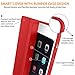 DTTO Mini Case for iPad Mini 3/2/1, (Not Compatible with Mini 5th Generation) Ultra Slim Lightweight Smart Case Trifold Cover Stand with Flexible Soft TPU Back [Auto Sleep/Wake],Red
