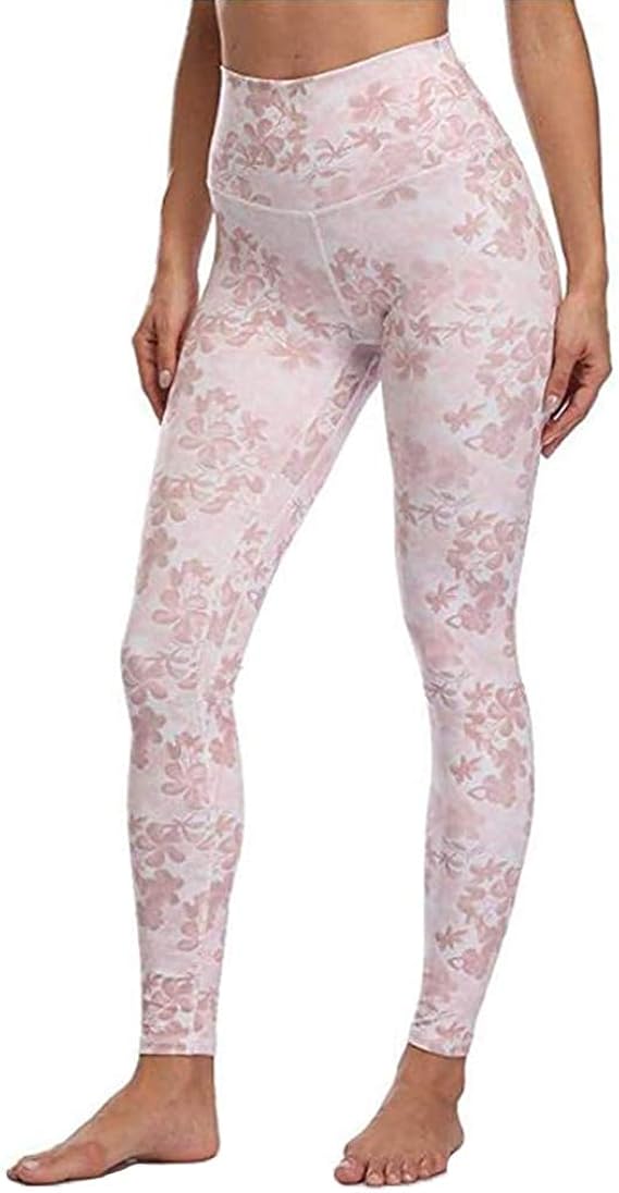 Amazon Wave The Stone ヨガレギンス ヨガパンツ レディース 柄 人気 9分 ハイウエスト スポーツウェア 花柄 普段着 スポーツレギンス レギンス スパッツ 通販