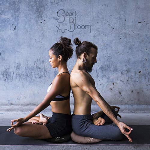 SparkYourBloom-Meditation-Pillow-Yoga-Zafu-Bolster-Mindfulness-Cushion-Beanbag-filling-100-polystyrene-pearls-Posture-Aiding-Machine-Washable