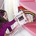 Step2 Lift & Hide Bookcase Storage Chest, Shelves for Books, Toy Storage Bin with Lid, Shelf & Toy Organizer in One, Rose Pink