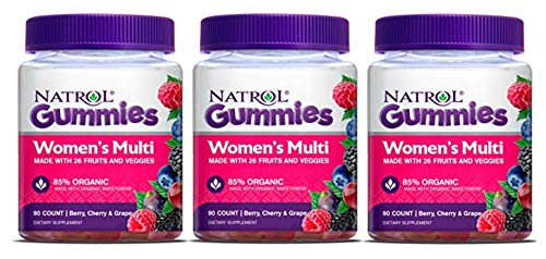 Natrol Multivitamin Gummy for Women, 90 Count (3 Pack)