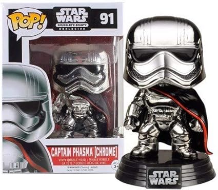 captain phasma funko pop chrome