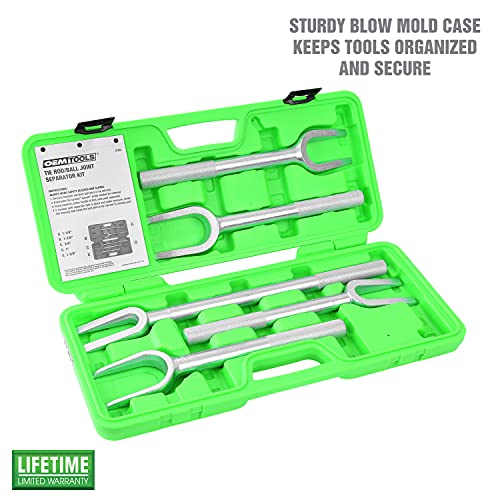 OEMTOOLS 37201 Tie Rod/Ball Joint Separator Set, 5 Piece, Replace Tie