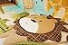 Wowelife Safari Nursery Bedding Upgraded Jungle Crib Bedding Set 7 Piece Lion and Elephant Baby Sets with Bumpers(Brown-7 Piece)