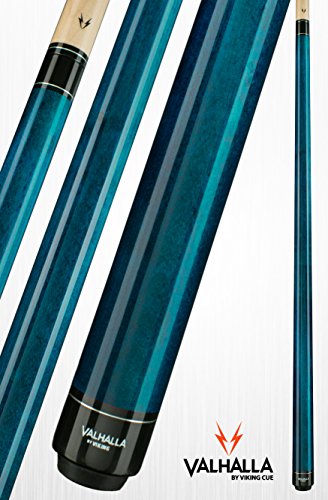 Viking Valhalla 2 Piece Pool Cue Stick VA103 (19oz, Blue)