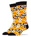 ooohyeah Men's Pack Novelty Funny Crew Cotton Socks (HOLLOWEN4, Mens 10-13)…