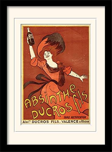 Absinthe Ducros A3 Framed and Mounted Print