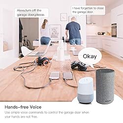 MOES WiFi Smart Garage Door Opener Controller,Smart