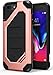 Ringke Max Compatible with iPhone 8 Plus Phone Case, Advanced Dual Layer Heavy Duty Protection Shock Absorption Technology Stylish Armor Strength Resistant Protective Cover - Rose Gold