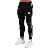 PIDOGYM Men's Track Pants,Slim Fit Athletic Sweatpants Joggers Trousers with Zipper Pockets