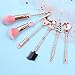 Christmas Wand Makeup Brush Set - 6pcs Wand Makeup Brushes with Christmas Cartoon Handle for Blush, Foundation, Eyebrow, Eyeshadow, and Lips, Prefect Christmas Gift for Sister
