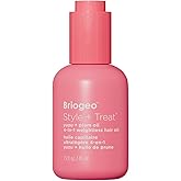 Briogeo Style + Treat Yuzu + Plum 4-in-1 Weightless Hair Oil – Silicone-Free Oil for Heat Protection, Frizz Control, Shine & Moisture – Fine to Medium Hair – Clean, Vegan Hair Treatment - 1.5 fl oz