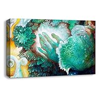 Canvas Wall Art Creative Illustrations Canvas Prints Home Artwork Decoration for Living Room,Bedroom - 12x18 inches